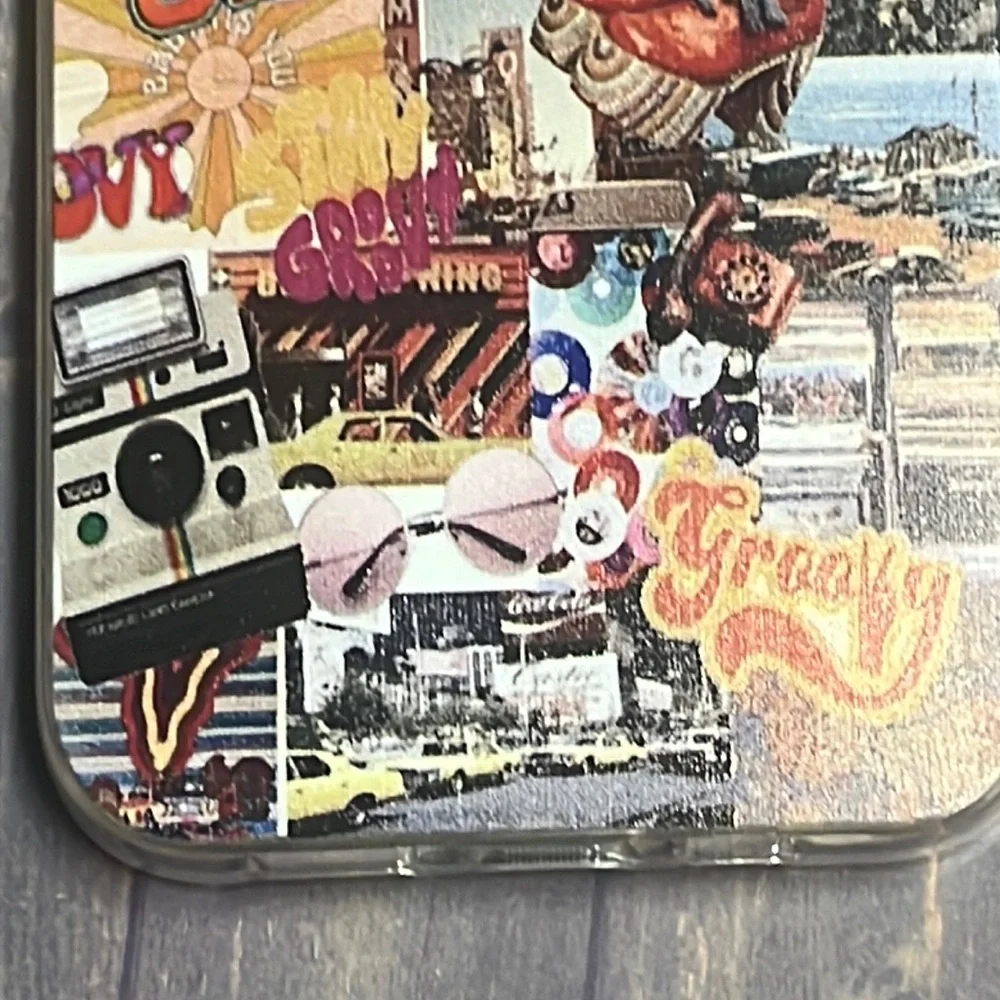 5for$10 IPhone 13 That’s 70s show groovy aesthetic, collage Phone case NWT
